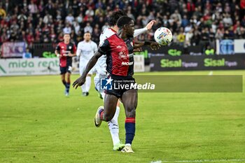 2024-11-09 - Zito Luvumbo of Cagliari Calcio - CAGLIARI CALCIO VS AC MILAN - ITALIAN SERIE A - SOCCER