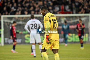 2024-11-09 - Mike Maignan of AC Milan, Ritratto, Delusione, Delusion, Postgame, - CAGLIARI CALCIO VS AC MILAN - ITALIAN SERIE A - SOCCER