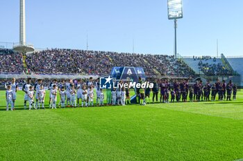 2024-11-10 - the teams introduce themselves to the public - ACF FIORENTINA VS HELLAS VERONA FC - ITALIAN SERIE A - SOCCER