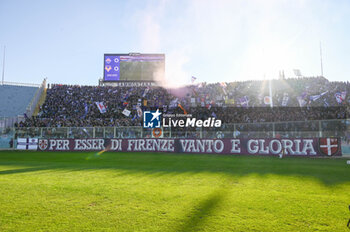 2024-11-10 - Fiorentina supporters - ACF FIORENTINA VS HELLAS VERONA FC - ITALIAN SERIE A - SOCCER