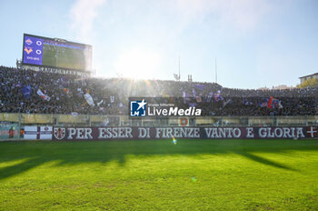 2024-11-10 - Fiorentina supporters - ACF FIORENTINA VS HELLAS VERONA FC - ITALIAN SERIE A - SOCCER