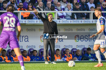 2024-11-10 - Verona's Head Coach Paolo Zanetti - ACF FIORENTINA VS HELLAS VERONA FC - ITALIAN SERIE A - SOCCER