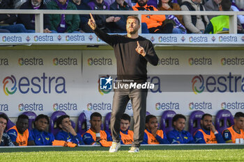 2024-11-10 - Verona's Head Coach Paolo Zanetti - ACF FIORENTINA VS HELLAS VERONA FC - ITALIAN SERIE A - SOCCER