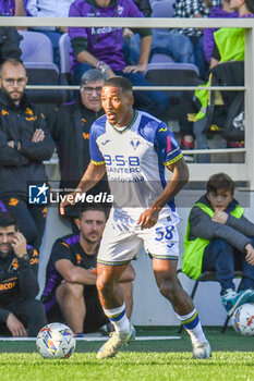 2024-11-10 - Verona's Jackson Tchatchoua - ACF FIORENTINA VS HELLAS VERONA FC - ITALIAN SERIE A - SOCCER