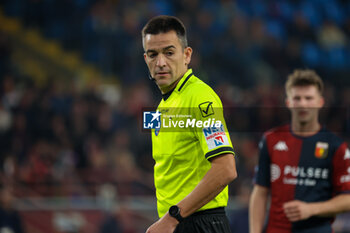 2024-11-07 - Serie A, Genova, Day 12, Stadio Ferraris, Genoa - Como, in the photo: referee Rapuano - GENOA CFC VS COMO 1907 - ITALIAN SERIE A - SOCCER