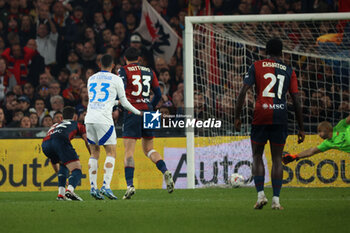 2024-11-07 - Serie A, Genova, Day 12, Stadio Ferraris, Genoa - Como, in the photo: goal De Cunha Como - GENOA CFC VS COMO 1907 - ITALIAN SERIE A - SOCCER