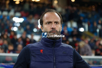 2024-11-07 - Serie A, Genova, Day 12, Stadio Ferraris, Genoa - Como, in the photo: mister Alberto Gilardino - GENOA CFC VS COMO 1907 - ITALIAN SERIE A - SOCCER