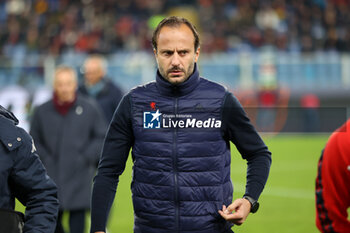 2024-11-07 - Serie A, Genova, Day 12, Stadio Ferraris, Genoa - Como, in the photo: mister Alberto Gilardino - GENOA CFC VS COMO 1907 - ITALIAN SERIE A - SOCCER