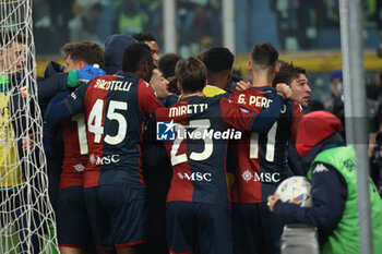 2024-11-07 - Serie A, Genova, Day 12, Stadio Ferraris, Genoa - Como, in the photo: exultation Genoa - GENOA CFC VS COMO 1907 - ITALIAN SERIE A - SOCCER