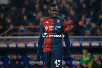 2024-11-07 - Serie A, Genova, Day 12, Stadio Ferraris, Genoa - Como, in the photo: Mario Balotelli - GENOA CFC VS COMO 1907 - ITALIAN SERIE A - SOCCER