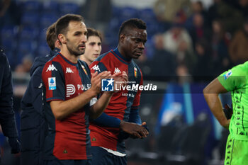 2024-11-07 - Serie A, Genova, Day 12, Stadio Ferraris, Genoa - Como, in the photo: Mario Balotelli end match - GENOA CFC VS COMO 1907 - ITALIAN SERIE A - SOCCER