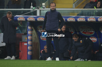 2024-11-07 - Serie A, Genova, Day 12, Stadio Ferraris, Genoa - Como, in the photo: mister Alberto Gilardino - GENOA CFC VS COMO 1907 - ITALIAN SERIE A - SOCCER