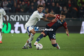 2024-11-07 - Serie A, Genova, Day 12, Stadio Ferraris, Genoa - Como, in the photo: Cutrone and Vazquez - GENOA CFC VS COMO 1907 - ITALIAN SERIE A - SOCCER