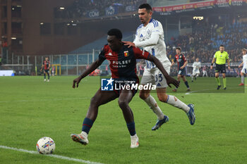 2024-11-07 - Serie A, Genova, Day 12, Stadio Ferraris, Genoa - Como, in the photo: Ekhator and De Cunha - GENOA CFC VS COMO 1907 - ITALIAN SERIE A - SOCCER