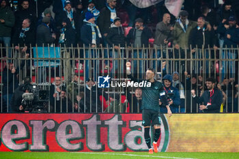 2024-11-10 - Mattia Zaccagni (SS Lazio) celebrates the goal - AC MONZA VS SS LAZIO - ITALIAN SERIE A - SOCCER