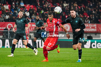 2024-11-10 - Dany Mota (AC Monza) and Mario Gila (SS Lazio) - AC MONZA VS SS LAZIO - ITALIAN SERIE A - SOCCER