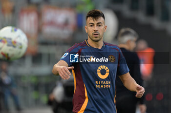 2024-11-10 - Roma’s Stephan El Shaarawy during the Italian Football Championship League A Enilive 2024/2025 match between AS Roma vs Bologna FC at the Olimpic Stadium in Rome on 10 November 2024. - AS ROMA VS BOLOGNA FC - ITALIAN SERIE A - SOCCER