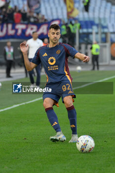 2024-11-10 - Roma’s Stephan El Shaarawy during the Italian Football Championship League A Enilive 2024/2025 match between AS Roma vs Bologna FC at the Olimpic Stadium in Rome on 10 November 2024. - AS ROMA VS BOLOGNA FC - ITALIAN SERIE A - SOCCER