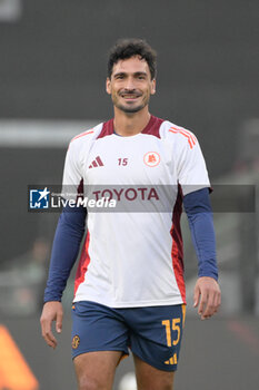 2024-11-10 - Roma’s Mats Hummels  during the Italian Football Championship League A Enilive 2024/2025 match between AS Roma vs Bologna FC at the Olimpic Stadium in Rome on 10 November 2024. - AS ROMA VS BOLOGNA FC - ITALIAN SERIE A - SOCCER