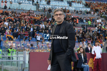 2024-11-10 - Roma’s head coach Ivan Juric during the Italian Football Championship League A Enilive 2024/2025 match between AS Roma vs Bologna FC at the Olimpic Stadium in Rome on 10 November 2024. - AS ROMA VS BOLOGNA FC - ITALIAN SERIE A - SOCCER