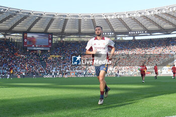 2024-11-10 - Roma’s Bryan Cristante during the Italian Football Championship League A Enilive 2024/2025 match between AS Roma vs Bologna FC at the Olimpic Stadium in Rome on 10 November 2024. - AS ROMA VS BOLOGNA FC - ITALIAN SERIE A - SOCCER