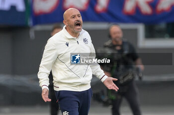 2024-11-10 - Bologna’s head coach Vincenzo Italiano during the Italian Football Championship League A Enilive 2024/2025 match between AS Roma vs Bologna FC at the Olimpic Stadium in Rome on 10 November 2024. - AS ROMA VS BOLOGNA FC - ITALIAN SERIE A - SOCCER