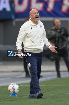 2024-11-10 - Bologna’s head coach Vincenzo Italiano during the Italian Football Championship League A Enilive 2024/2025 match between AS Roma vs Bologna FC at the Olimpic Stadium in Rome on 10 November 2024. - AS ROMA VS BOLOGNA FC - ITALIAN SERIE A - SOCCER