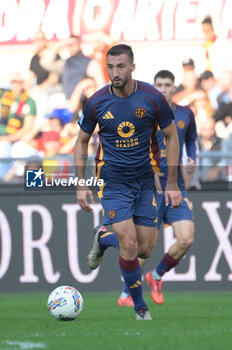 2024-11-10 - Roma’s Bryan Cristante during the Italian Football Championship League A Enilive 2024/2025 match between AS Roma vs Bologna FC at the Olimpic Stadium in Rome on 10 November 2024. - AS ROMA VS BOLOGNA FC - ITALIAN SERIE A - SOCCER