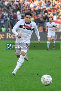 2024-11-10 - Bologna's Santiago Castro during the Italian Football Championship League A Enilive 2024/2025 match between AS Roma vs Bologna FC at the Olimpic Stadium in Rome on 10 November 2024. - AS ROMA VS BOLOGNA FC - ITALIAN SERIE A - SOCCER