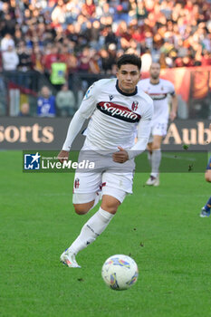 2024-11-10 - Bologna's Santiago Castro during the Italian Football Championship League A Enilive 2024/2025 match between AS Roma vs Bologna FC at the Olimpic Stadium in Rome on 10 November 2024. - AS ROMA VS BOLOGNA FC - ITALIAN SERIE A - SOCCER