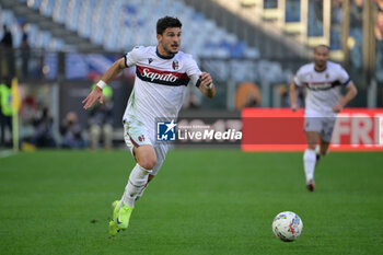 2024-11-10 - Bologna’s Riccardo Orsolini during the Italian Football Championship League A Enilive 2024/2025 match between AS Roma vs Bologna FC at the Olimpic Stadium in Rome on 10 November 2024. - AS ROMA VS BOLOGNA FC - ITALIAN SERIE A - SOCCER