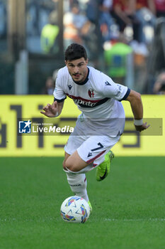 2024-11-10 - Bologna’s Riccardo Orsolini during the Italian Football Championship League A Enilive 2024/2025 match between AS Roma vs Bologna FC at the Olimpic Stadium in Rome on 10 November 2024. - AS ROMA VS BOLOGNA FC - ITALIAN SERIE A - SOCCER