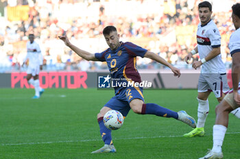 2024-11-10 - Roma’s Stephan El Shaarawy  during the Italian Football Championship League A Enilive 2024/2025 match between AS Roma vs Bologna FC at the Olimpic Stadium in Rome on 10 November 2024. - AS ROMA VS BOLOGNA FC - ITALIAN SERIE A - SOCCER