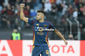 2024-11-10 - Roma’s Stephan El Shaarawy during the Italian Football Championship League A Enilive 2024/2025 match between AS Roma vs Bologna FC at the Olimpic Stadium in Rome on 10 November 2024. - AS ROMA VS BOLOGNA FC - ITALIAN SERIE A - SOCCER