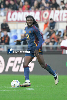 2024-11-10 - Roma’s Manu Kone’ during the Italian Football Championship League A Enilive 2024/2025 match between AS Roma vs Bologna FC at the Olimpic Stadium in Rome on 10 November 2024. - AS ROMA VS BOLOGNA FC - ITALIAN SERIE A - SOCCER