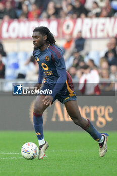 2024-11-10 - Roma’s Manu Kone’ during the Italian Football Championship League A Enilive 2024/2025 match between AS Roma vs Bologna FC at the Olimpic Stadium in Rome on 10 November 2024. - AS ROMA VS BOLOGNA FC - ITALIAN SERIE A - SOCCER