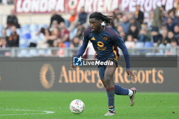 2024-11-10 - Roma’s Manu Kone’ during the Italian Football Championship League A Enilive 2024/2025 match between AS Roma vs Bologna FC at the Olimpic Stadium in Rome on 10 November 2024. - AS ROMA VS BOLOGNA FC - ITALIAN SERIE A - SOCCER