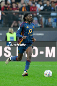 2024-11-10 - Roma’s Manu Kone’ during the Italian Football Championship League A Enilive 2024/2025 match between AS Roma vs Bologna FC at the Olimpic Stadium in Rome on 10 November 2024. - AS ROMA VS BOLOGNA FC - ITALIAN SERIE A - SOCCER