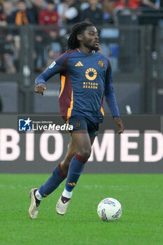 2024-11-10 - Roma’s Manu Kone’ during the Italian Football Championship League A Enilive 2024/2025 match between AS Roma vs Bologna FC at the Olimpic Stadium in Rome on 10 November 2024. - AS ROMA VS BOLOGNA FC - ITALIAN SERIE A - SOCCER