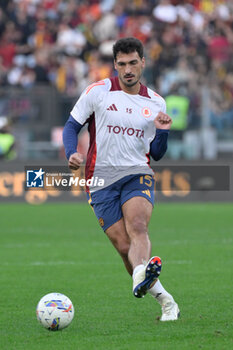 2024-11-10 - Roma’s Mats Hummels during the Italian Football Championship League A Enilive 2024/2025 match between AS Roma vs Bologna FC at the Olimpic Stadium in Rome on 10 November 2024. - AS ROMA VS BOLOGNA FC - ITALIAN SERIE A - SOCCER