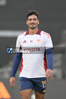 2024-11-10 - Roma’s Mats Hummels during the Italian Football Championship League A Enilive 2024/2025 match between AS Roma vs Bologna FC at the Olimpic Stadium in Rome on 10 November 2024. - AS ROMA VS BOLOGNA FC - ITALIAN SERIE A - SOCCER