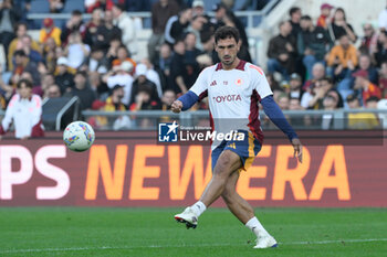 2024-11-10 - Roma’s Mats Hummels  during the Italian Football Championship League A Enilive 2024/2025 match between AS Roma vs Bologna FC at the Olimpic Stadium in Rome on 10 November 2024. - AS ROMA VS BOLOGNA FC - ITALIAN SERIE A - SOCCER