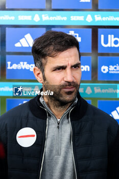 2024-11-24 - The head coach Cesc Fabregas(Como 1907) Soccer - Italian ,Serie A - Como 1907 vs ACF Fiorentina , 2024-25 game at Stadio Giuseppe Sinigaglia in Como (CO), Italy, 24.11.2024. Photo by Marius Bunduc/LiveMedia - COMO 1907 VS ACF FIORENTINA - ITALIAN SERIE A - SOCCER