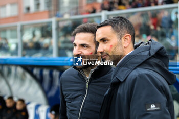 2024-11-24 - The head coach Raffaele Palladino (ACF Fiorentina)The head coach Cesc Fabregas(Como 1907) Soccer - Italian ,Serie A - Como 1907 vs ACF Fiorentina , 2024-25 game at Stadio Giuseppe Sinigaglia in Como (CO), Italy, 24.11.2024. Photo by Marius Bunduc/LiveMedia - COMO 1907 VS ACF FIORENTINA - ITALIAN SERIE A - SOCCER