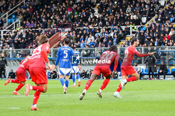 2024-11-24 - celebrates his goal Yacine Adli(ACF Fiorentina) 1-0 Soccer - Italian ,Serie A - Como 1907 vs ACF Fiorentina , 2024-25 game at Stadio Giuseppe Sinigaglia in Como (CO), Italy, 24.11.2024. Photo by Marius Bunduc/LiveMedia - COMO 1907 VS ACF FIORENTINA - ITALIAN SERIE A - SOCCER