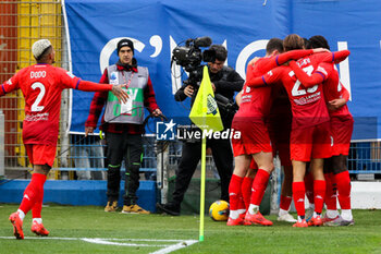 2024-11-24 - celebrates his goal Yacine Adli(ACF Fiorentina) 1-0 Soccer - Italian ,Serie A - Como 1907 vs ACF Fiorentina , 2024-25 game at Stadio Giuseppe Sinigaglia in Como (CO), Italy, 24.11.2024. Photo by Marius Bunduc/LiveMedia - COMO 1907 VS ACF FIORENTINA - ITALIAN SERIE A - SOCCER