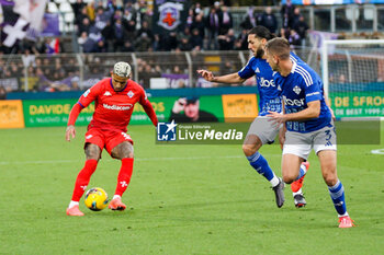 2024-11-24 - Dodo (ACF Fiorentina) Soccer - Italian ,Serie A - Como 1907 vs ACF Fiorentina , 2024-25 game at Stadio Giuseppe Sinigaglia in Como (CO), Italy, 24.11.2024. Photo by Marius Bunduc/LiveMedia - COMO 1907 VS ACF FIORENTINA - ITALIAN SERIE A - SOCCER