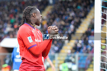 2024-11-24 - disappointed Moise Kean(ACF Fiorentina)Soccer - Italian ,Serie A - Como 1907 vs ACF Fiorentina , 2024-25 game at Stadio Giuseppe Sinigaglia in Como (CO), Italy, 24.11.2024. Photo by Marius Bunduc/LiveMedia - COMO 1907 VS ACF FIORENTINA - ITALIAN SERIE A - SOCCER