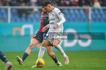 2024-11-24 - Alan Agustin Matturro Romero (Genoa) - Gianluca Gaetano (Cagliari) - GENOA CFC VS CAGLIARI CALCIO - ITALIAN SERIE A - SOCCER