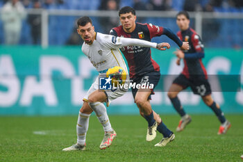 2024-11-24 - Gianluca Gaetano (Cagliari) - Alan Agustin Matturro Romero (Genoa) - GENOA CFC VS CAGLIARI CALCIO - ITALIAN SERIE A - SOCCER